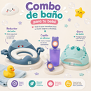 Kit Esencial de Baño para Bebé (3 en 1)