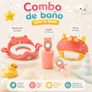 Kit Esencial de Baño para Bebé (3 en 1)