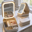 Vanité Deluxe – Joyero Cosmetiquero con Espejo LED