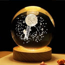 Lámpara Esfera de Cristal 3D