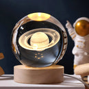 Lámpara Esfera de Cristal 3D