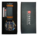 Reloj Curren Executive Cuero Azul