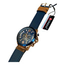 Reloj Curren Executive Cuero Azul
