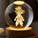 Lámpara Esfera de Cristal 3D