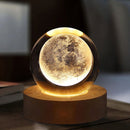 Lámpara Esfera de Cristal 3D